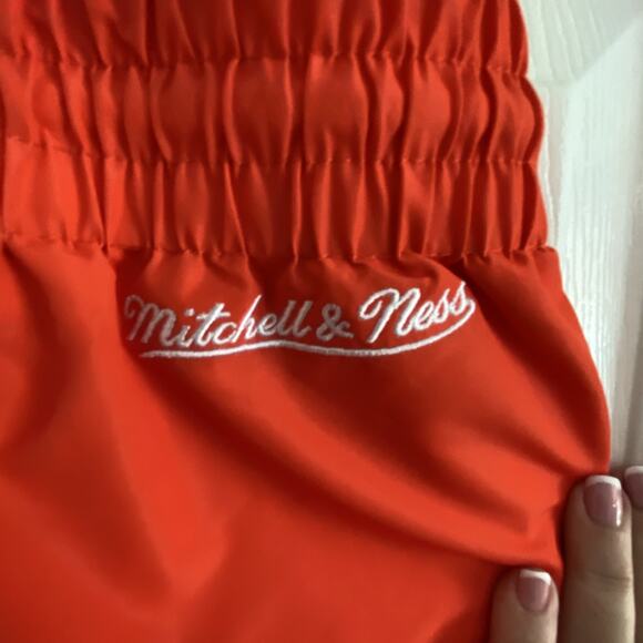 Mitchell & Ness NCAA Paintbrush Warmup Pant Florida A&M FAMU Rattlers Size Small - Picture 7 of 8